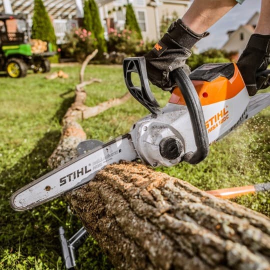 Tronçonneuse à batterie STIHL MSA 120CBQ Costes Verts Loisirs