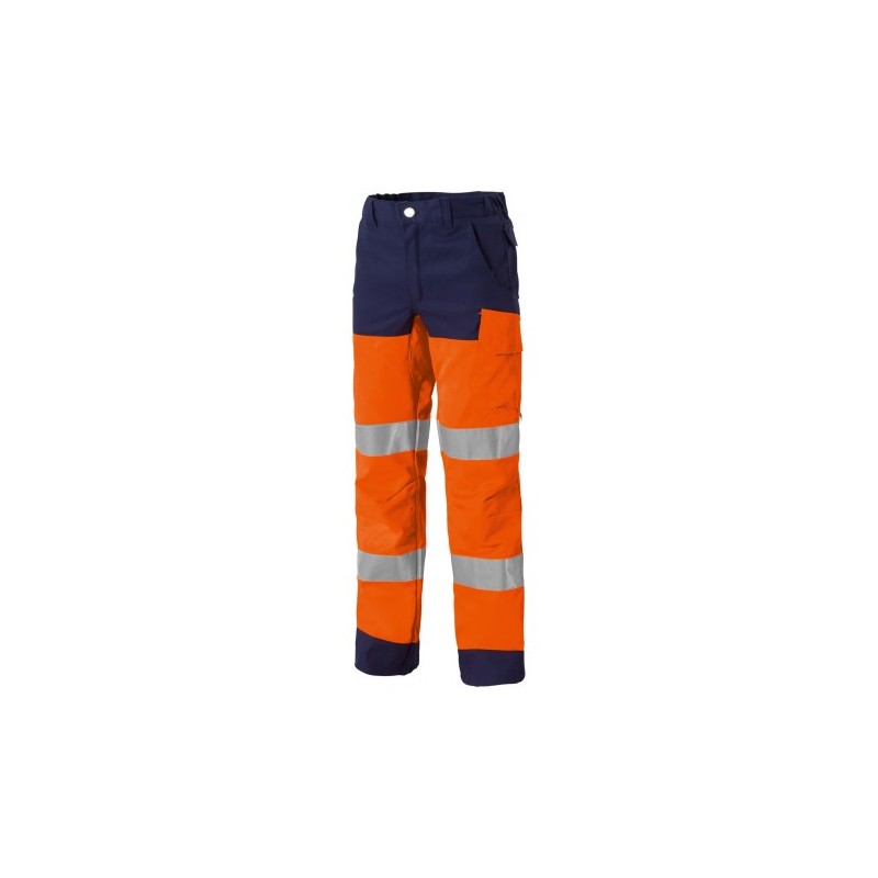 Pantalon LUKLIGHT HV Jaune fluo et gris