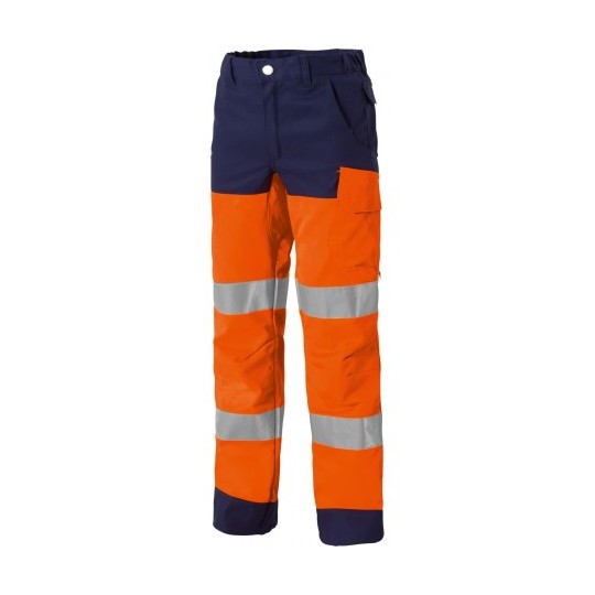 Pantalon LUKLIGHT HV Jaune fluo et gris