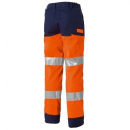 Pantalon LUKLIGHT HV Jaune fluo et gris