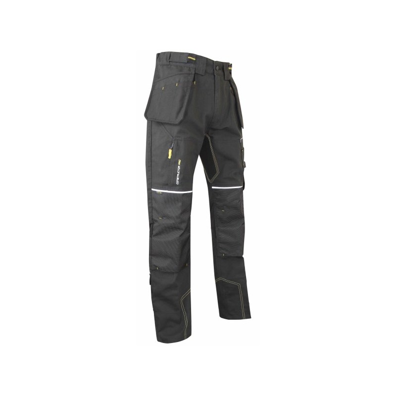 Pantalon en tissu canvas poches genouillères constructor ETABLI 1369 LMA