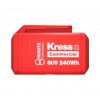 Batterie 60V / 4Ah KAC804 KRESS vue de face