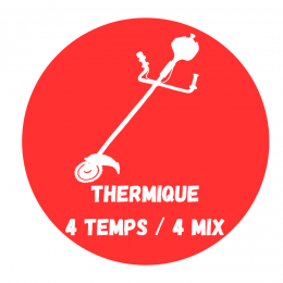 Forfait débroussailleuse thermique 4 temps / 4 Mix