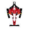 Sticker F1 Ferrari Edition - Robot de tonte Mammotion LUBA 2