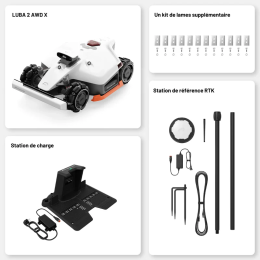 Robot tondeuse LUBA 2 AWD 3000X 2025 MAMMOTION