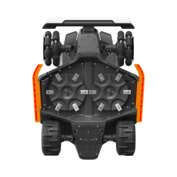 Système de double plateau de coupe du robot Mammotion LUBA 3 avec lames de précision