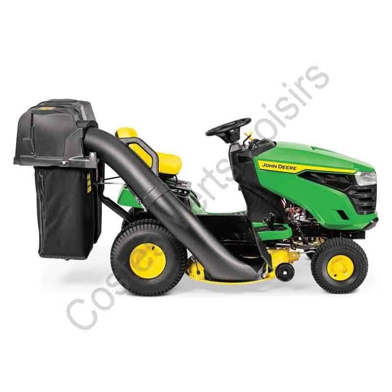 Autoportée éjection latérale John Deere X107 Costes Verts