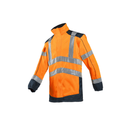 VESTE SOFTSHELL HV DRAYTON Orange fluo et marine