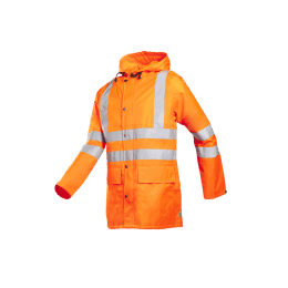VESTE DE PLUIE HV MONORAY Orange fluo