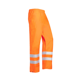PANTALON DE PLUIE HV BITORAY Orange