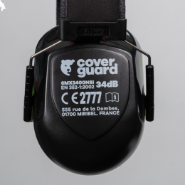 Casque anti-bruit MS340 -Style confort - 34dB - COVERGUARD