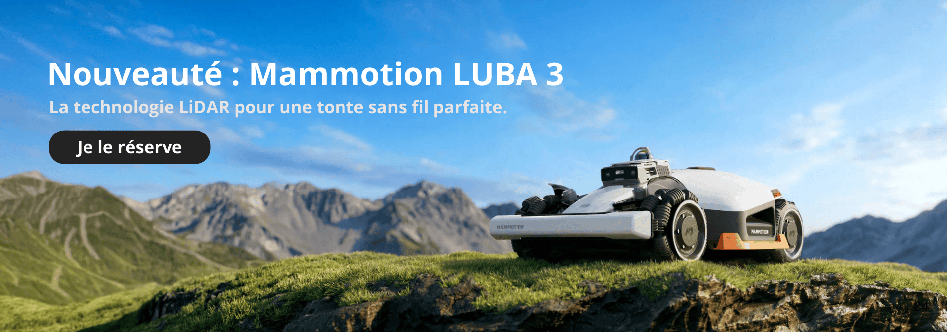 Bannière Mammotion Luba 3