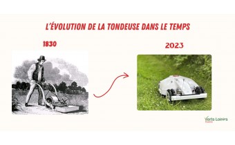 L’évolution de la tondeuse dans le temps